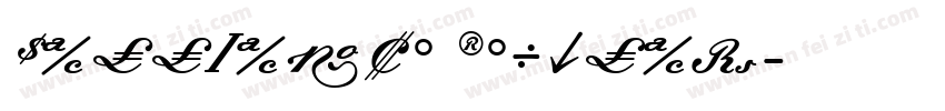 Dalliance Regular字体转换